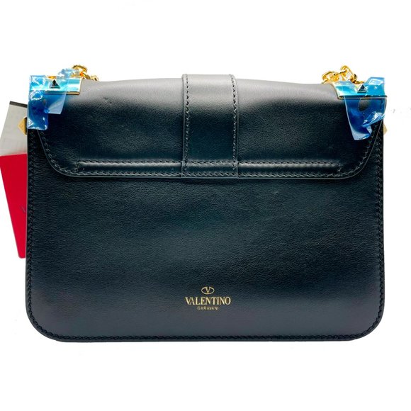 Brand New Classic B-Rockstud Flap Chain Leather Large Crossbody Shoulder Bag - Picture 7 of 13